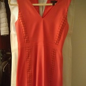 Coral dress